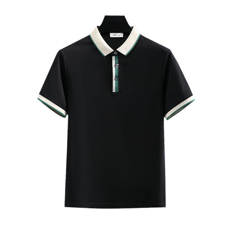 Cotton Polo Shirt Short-sleeved T-shirt